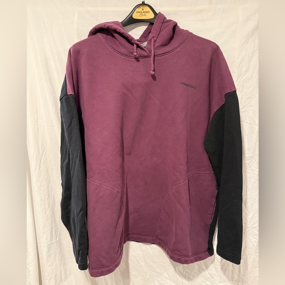 Outdoor Voices Oversized  Hoodie Sweatshirt Colorblock